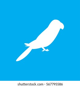 parrot icon. illustration isolated vector sign symbol