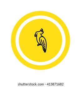Parrot icon Vector