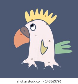 Parrot icon. Vector art