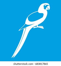 Parrot icon white