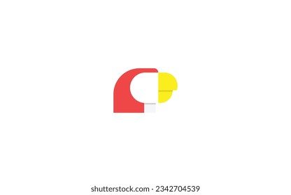 Parrot logo. Bird logo design.