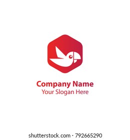 parrot logo design