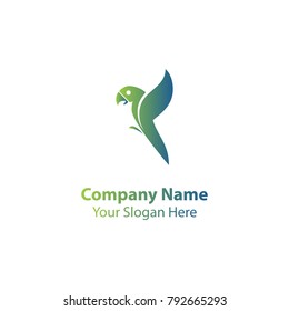 parrot logo design