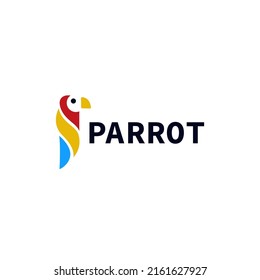 PARROT logo design vector, modern PARROT logo template