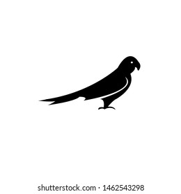 parrot logo icon design vector illlustration