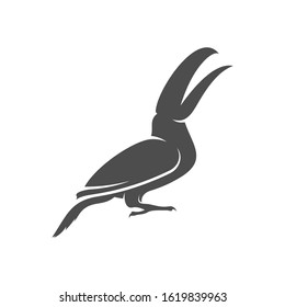 
Parrot logo icon design vector illustration, Bird Parrot logo template