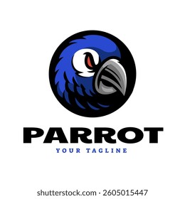 Parrot Logo Mascot Logo Template