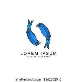parrot logo template
