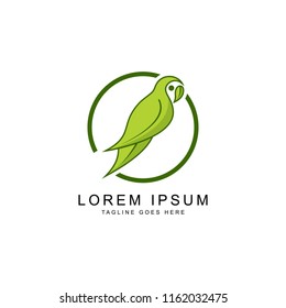 parrot logo template