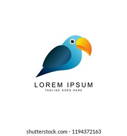 parrot logo template