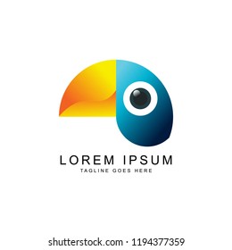 parrot logo template