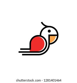 parrot logo template