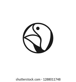parrot logo template