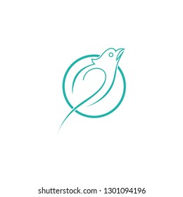 parrot logo template