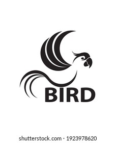 parrot logo vector design inspiration