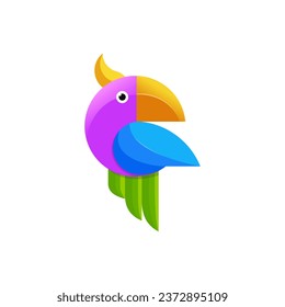Parrot Logo Vector Design Template