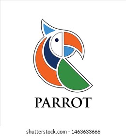
PARROT LOGO VECTOR Stock Ilustration