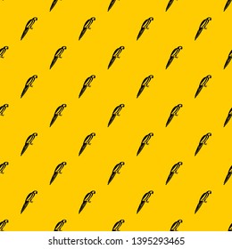 Parrot pattern seamless vector repeat geometric yellow for any design