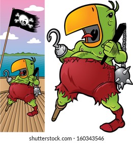 parrot pirate