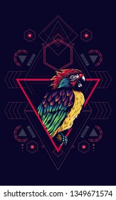 parrot sacred geometry