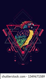 parrot sacred geometry