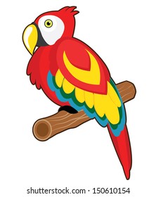 Parrot Vector Stock Vector (Royalty Free) 150610154 | Shutterstock