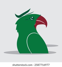 Parrot Vector Design Liner Art