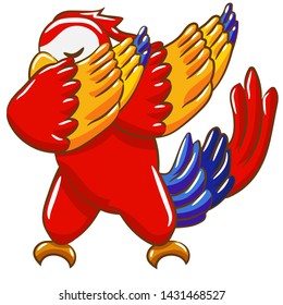 parrot vector graphic design clipart