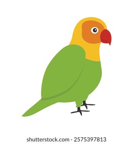 Parrot Vector Illustration - Love Bird