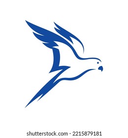 Parrot Vector Logo Design Template