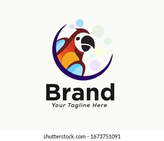 Pintura del logo del círculo inspiración