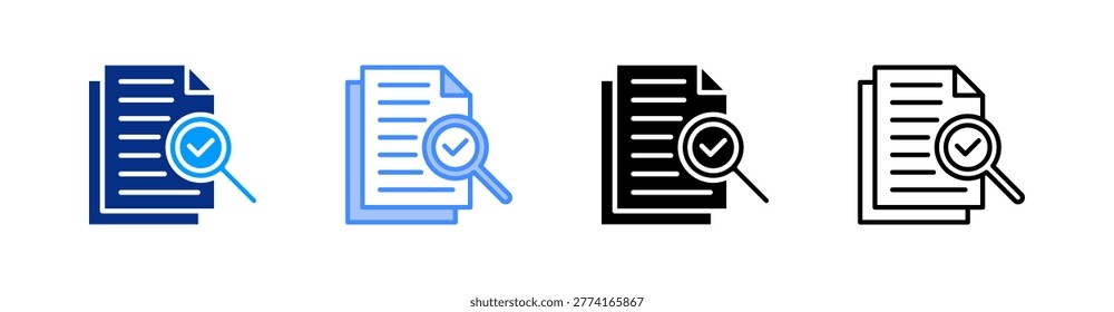 Parsing Multiple Style Icon Set Vector