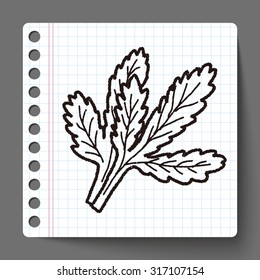 Parsley doodle