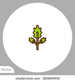 Parsley icon sign vector,Symbol, logo illustration for web and mobile