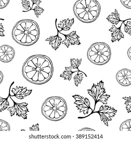 parsley and lemon pattern