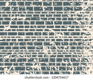 Part of the abstract castle defense wall. Ancient brick wall texture