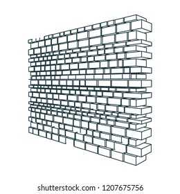 Part of the abstract castle defense wall.