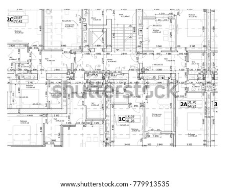Similar – Image, Stock Photo floor plan Part Paper Old
