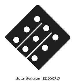 Part of pill pack icon. Simple illustration of part of pill pack vector icon for web design isolated on white background