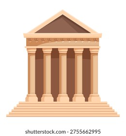 Parthenon, an ancient greek temple located on the athenian acropolis, showcasing classical architecture