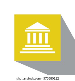 Parthenon icon vector illustration