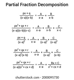 The Partial Fraction Decomposition Of A Rational Fraction