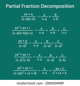 The Partial Fraction Decomposition Of A Rational Fraction