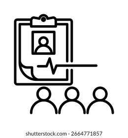 Elemento Ícone Participante para Design