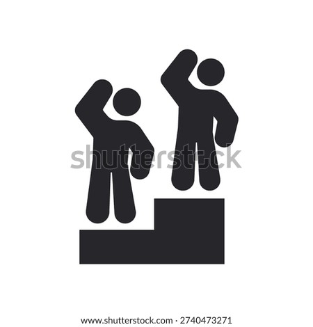 participate icons outline and Flat Style,transparent background