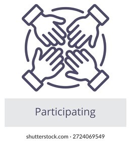 Elemento Participante Para Elemento Gráfico De Design