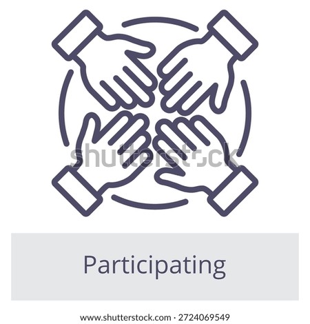 Participating Element For Design Graphic