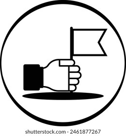 Diseño de íconos de Vector de sindicatos locales participantes, Símbolo del Día del Trabajo, Signo del 1 de mayo, Ilustración de stock del Día Internacional de los Trabajadores, Concepto de señalización de la celebración del Día del Trabajo