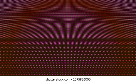 Particle 3D wavy ripple effect. Drip drop to surface. Background grid structure. Big data deep dance.