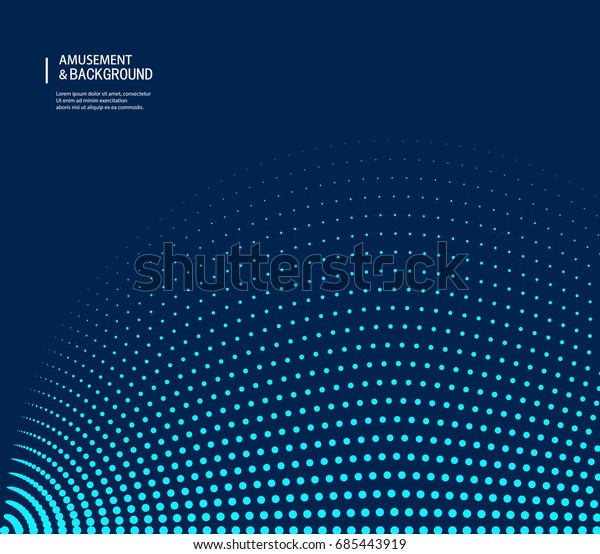 Particle Background Stock Vector (Royalty Free) 685443919 | Shutterstock